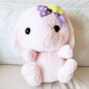 Pote Usa Loppy - Make A Wish For The Stars - Premium XL Rabbit Plushie (Pink)